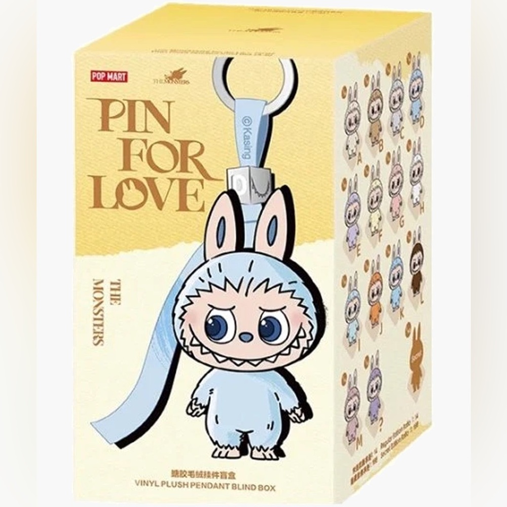LABUBU PIN FOE LOVE NIB